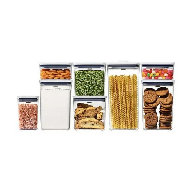 OXO SoftWorks POP Food Storage Containers, Set of 8. - Walmart.com | Walmart (US)