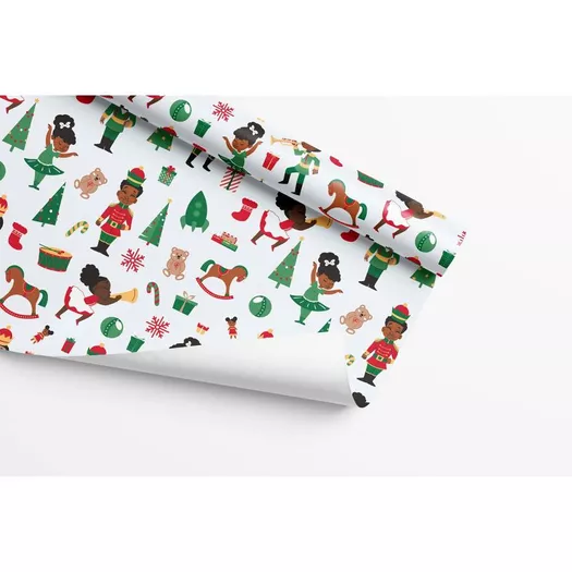 Black Christmas Wrapping Paper … curated on LTK