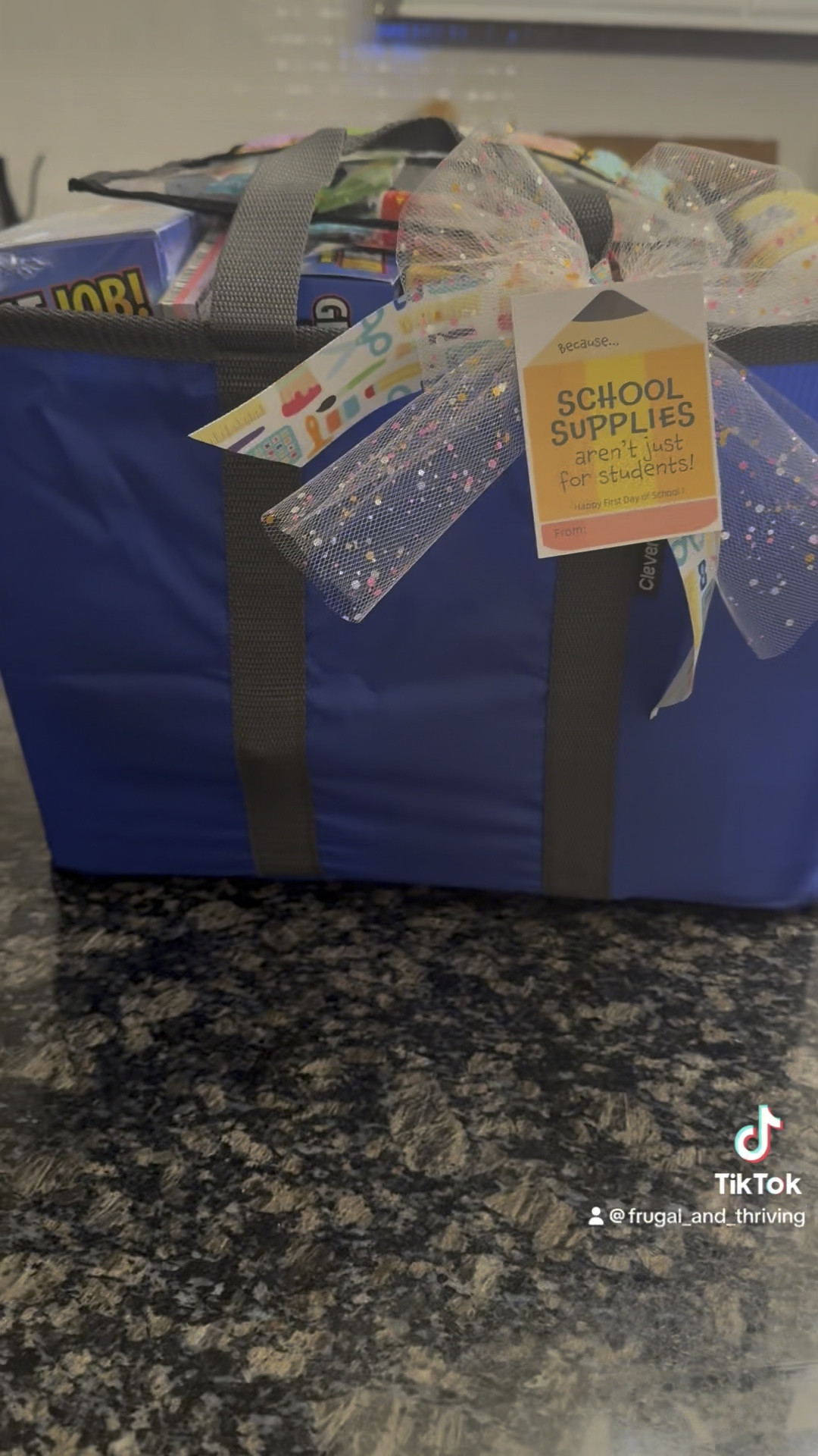 We are getting close to Back to School over here on the East Coast (some have already started) and were wishing every one a bright and happy year. 🏫
•
Heres a useful (and a little survival) kit i prepared for my kid’s teachers - i do plan to personalize the pencil tray once we officially have a name! ✏️

#school #teacher #giftideas

#LTKVideo #LTKBacktoSchool #LTKSeasonal