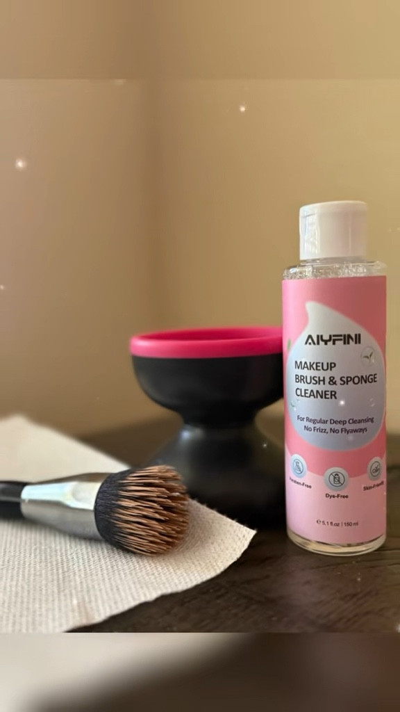 If you're like me and need something to really clean your makeup brushes super well, this is the tool for you! You just fill it with some cleaning liquid and water, plug it in and watch your brushes get all that makeup and dirt right out. Makes cleaning my brushes so much quicker and more efficient.

#LTKdayinmylife #LTKBeauty