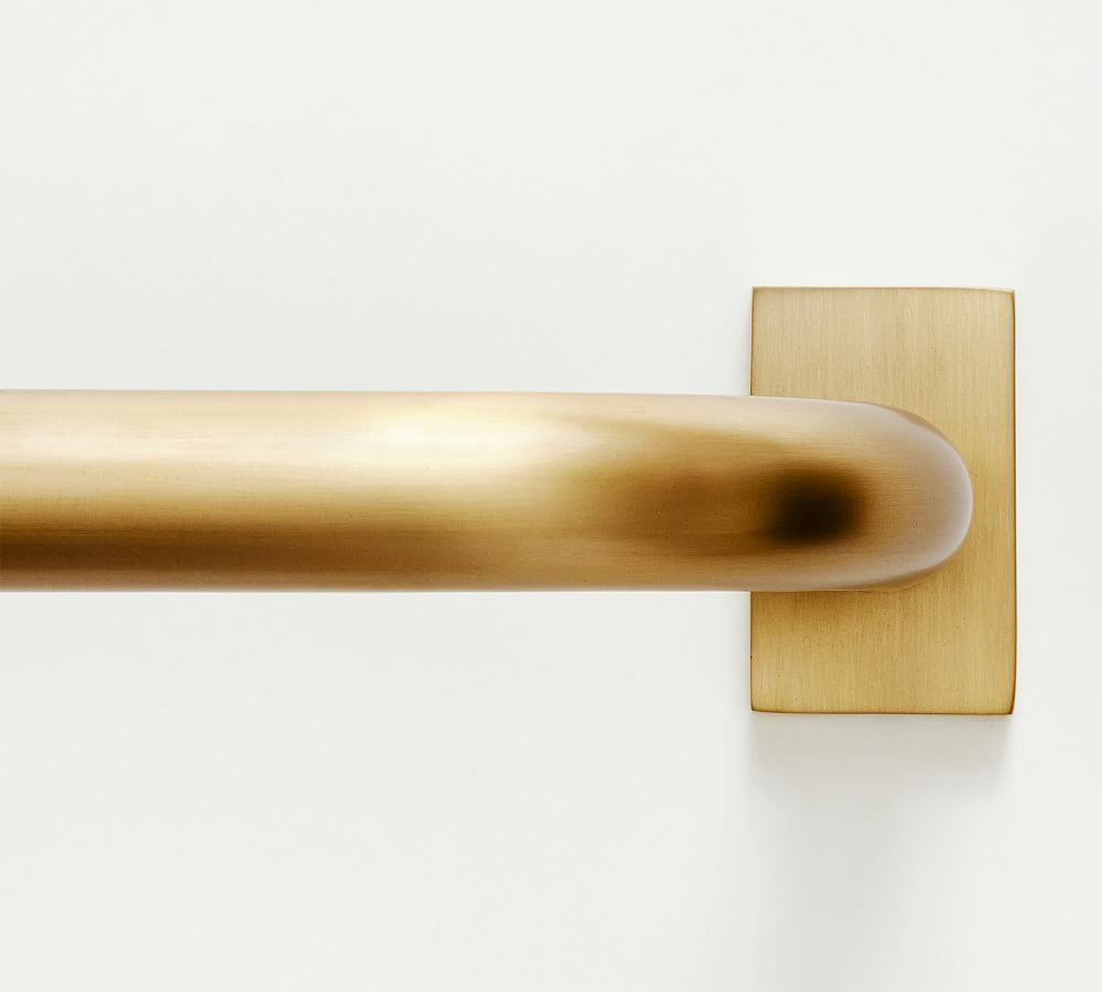 Hidden Connection Room Darkening Curtain Rod | Pottery Barn (US)