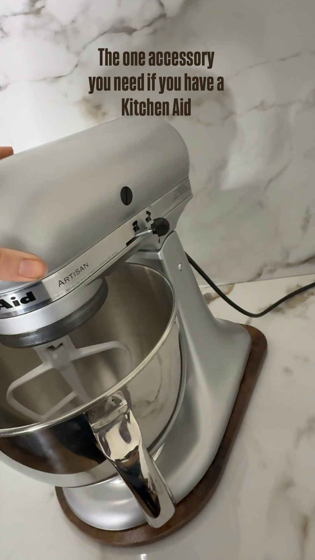 The one accessory you need if you have a kitchen aid. The wood slider looks so good and is so functional  

#LTKHome #LTKfoodie #LTKvlog