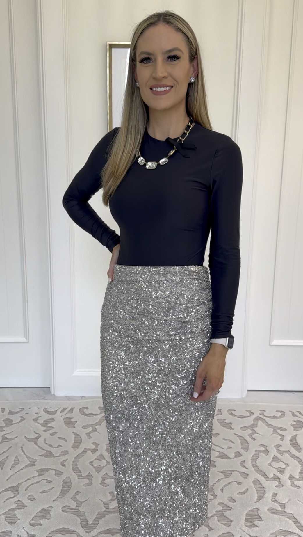 Holiday Outfit ✨

#everypiecefits

Sequins
Sequined skirt
New Year’s Eve outfit 
New Year’s Eve dress
Holiday dress
Festive dress 
Holiday event 
Holiday party
Christmas party

#LTKParties #LTKHoliday #LTKWatchNow