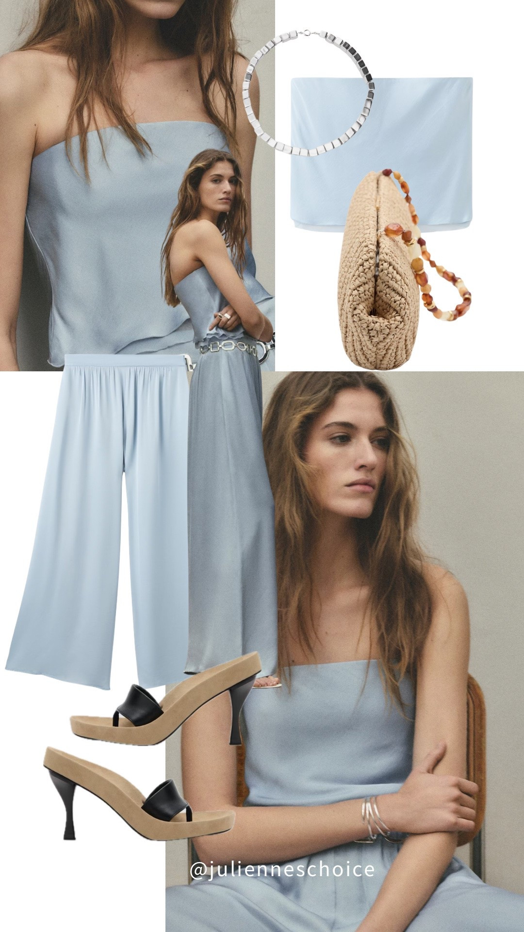 Clean girl summer styling with tube tops and effortless layering.✨julienneschoice

#tubetop #quietluxury #mango #summeroutfits

#LTKootd #LTKSeasonal