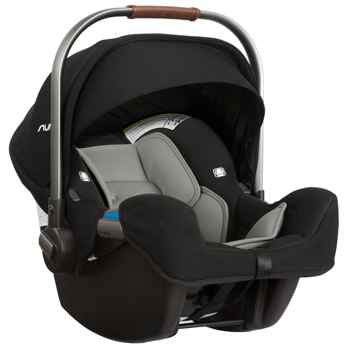 Nuna PIPA Infant Car Seat and Base (Color: Caviar) | The Tot