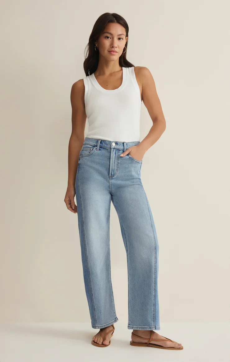 Luna Stretch Denim Crop Pant | Z Supply