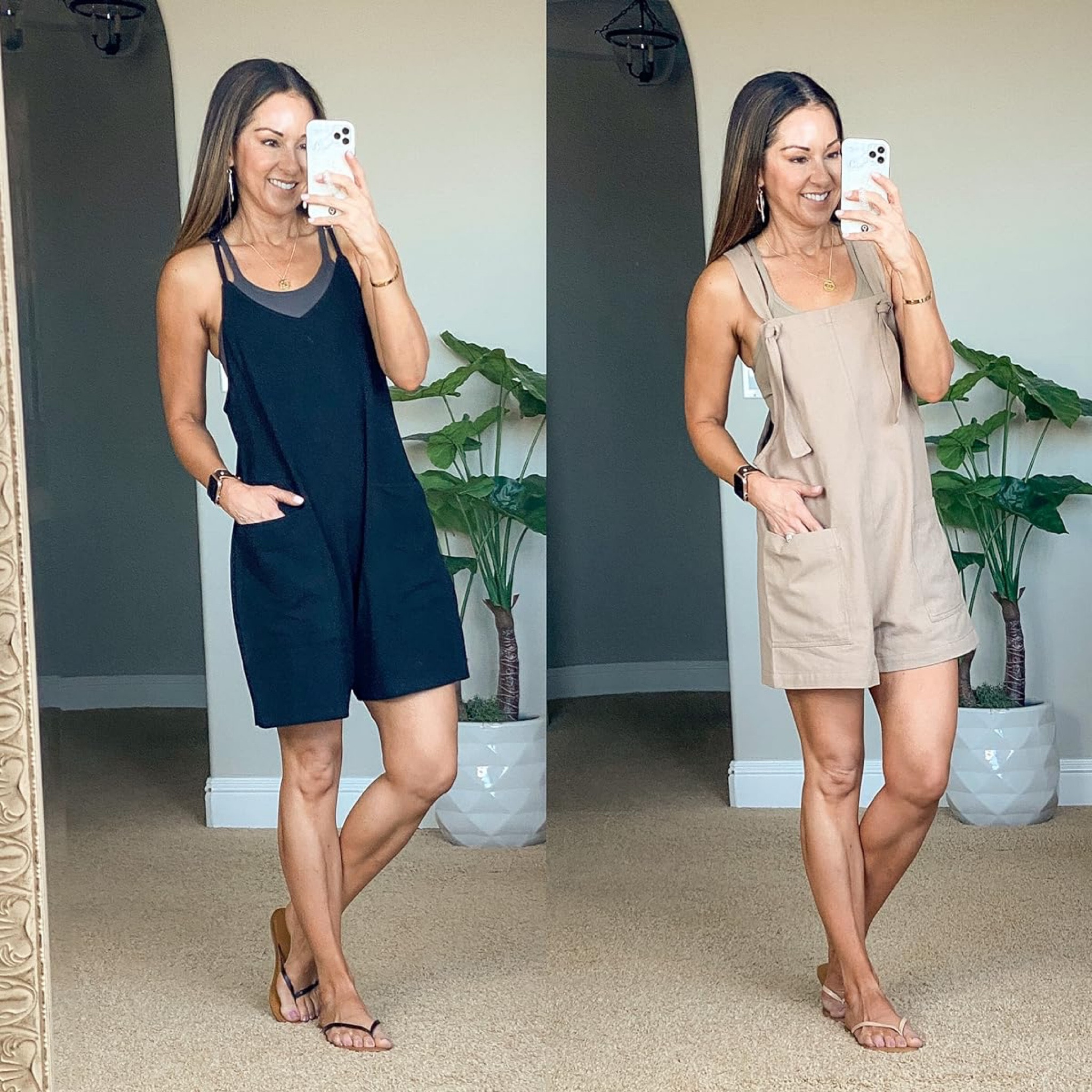 Summer Outfit Idea

I'm wearing black romper XS - TTS, Khaki overalls romper S - TTS, bra tank top S - TTS

Summer  Summer outfit  Summer fashion  Summer style  Women's romper  Romper  Casual outfit  Casual style  Petite fashion  Petite style  EverydayHolly

#LTKStyleTip #LTKSeasonal