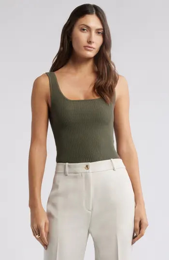 Luxe Sculpt Rib Tank | Nordstrom