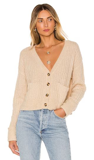 Caroline Cardigan in Neutral | Revolve Clothing (Global)