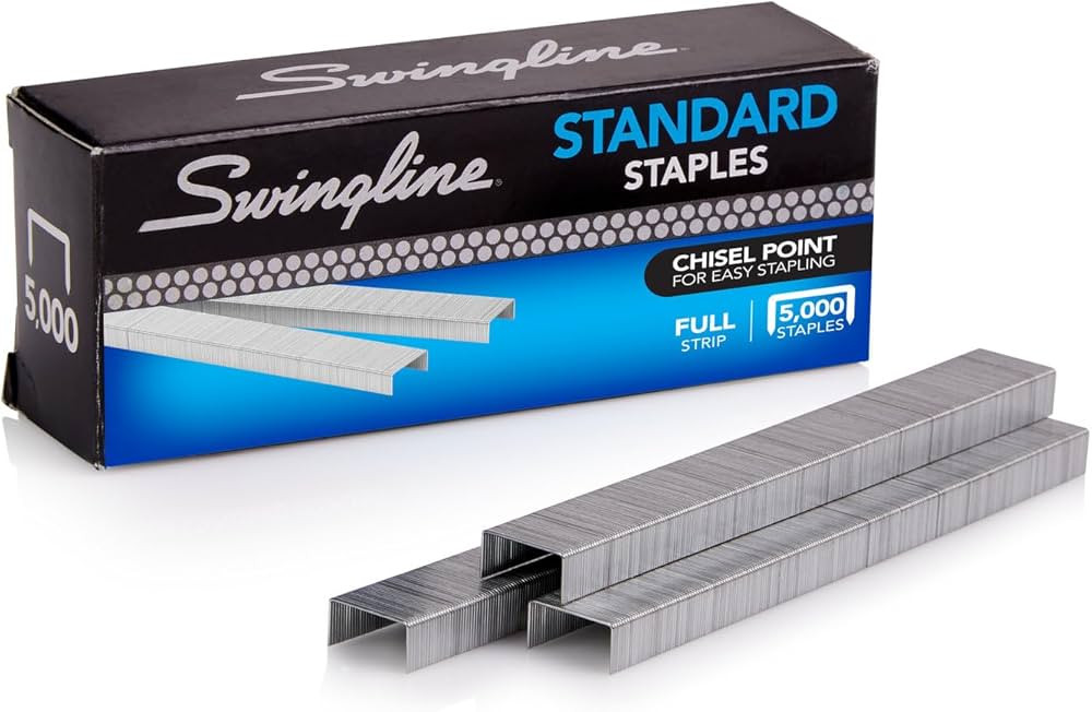 Swingline Staples, Standard Staplers for Desktop Staplers, 1/4" Length, 210/Strip, 5000/Box - Pac... | Amazon (US)