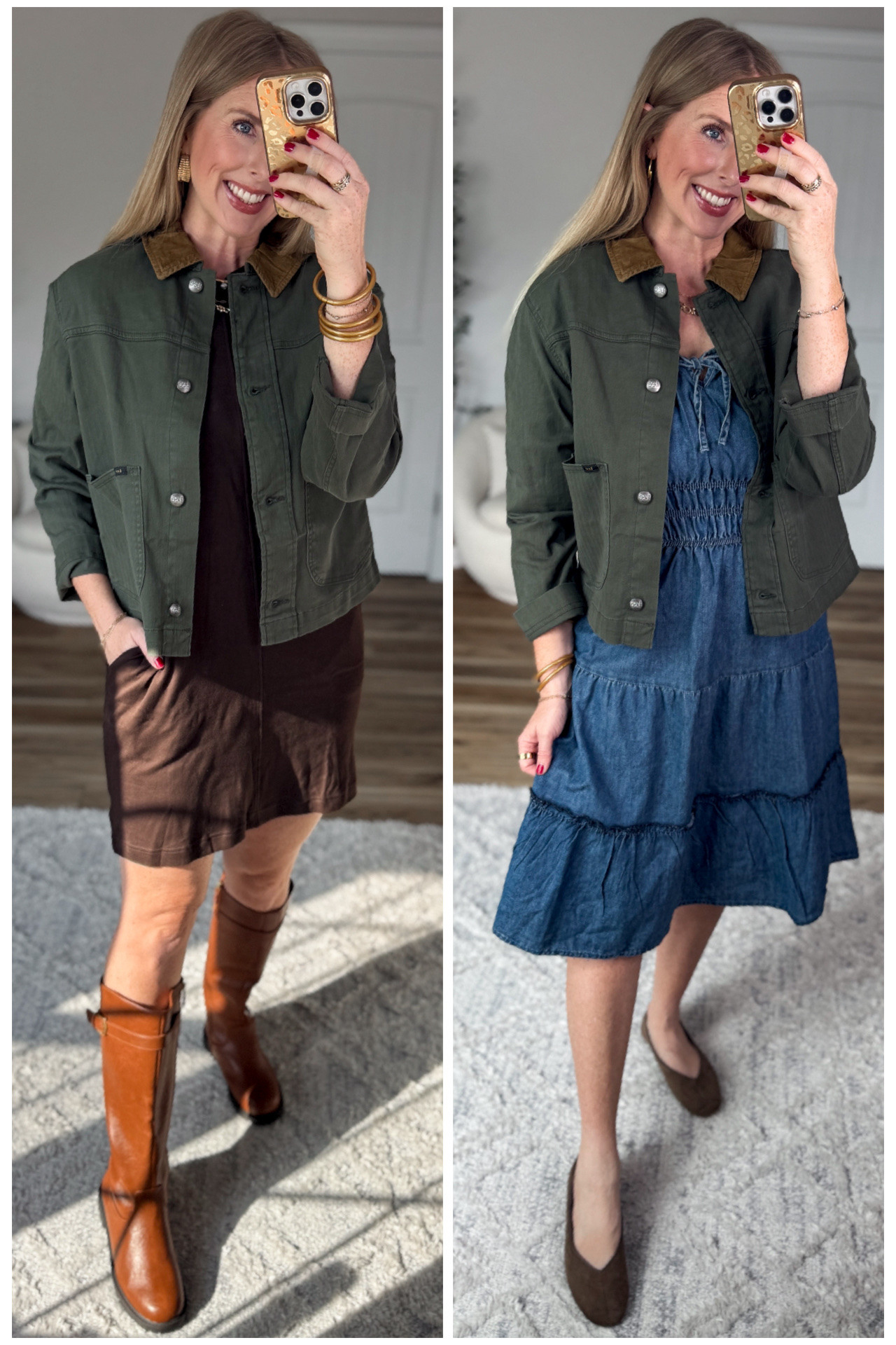 2 ways to style this utility jacket from Walmart

#LTKootd