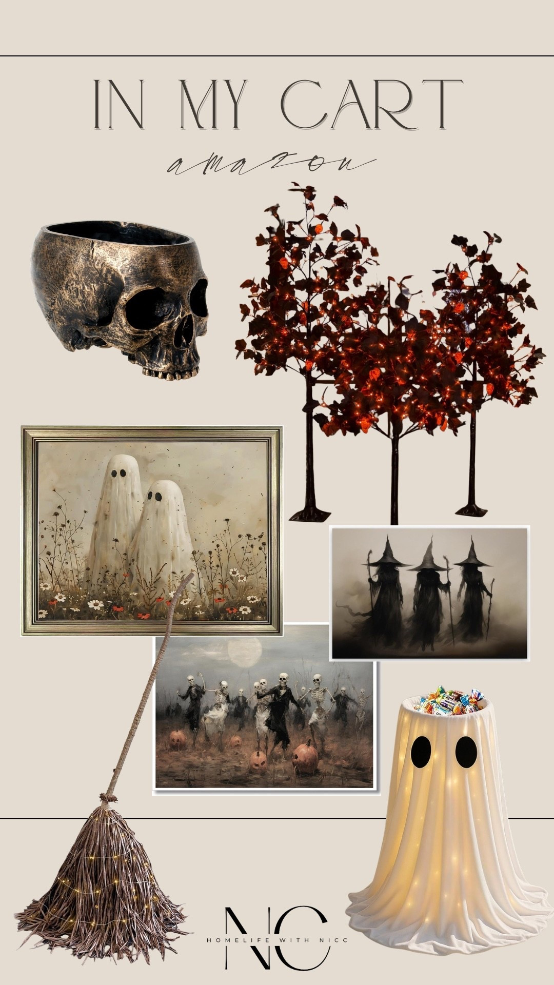 What I’m shopping for Halloween! These are the Amazon goodies that are in my cart!! The vintage ghost and witch prints are AWESOME!! And the pre-lit ghost candy bowl?! Perfect for passing out candy on Halloween! 


#LTKHalloween #LTKHome #LTKSeasonal