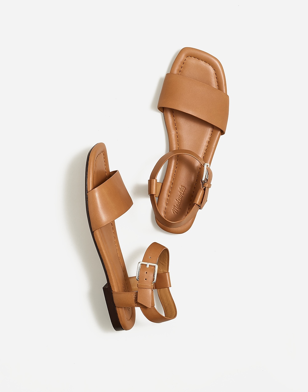The Karla Ankle-Strap Sandal in Leather | Madewell