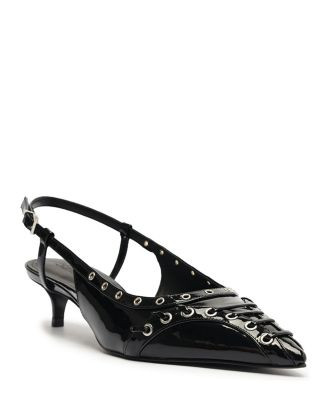 Women's Ruth Embellished Slingback Pumps | Bloomingdale's (US)