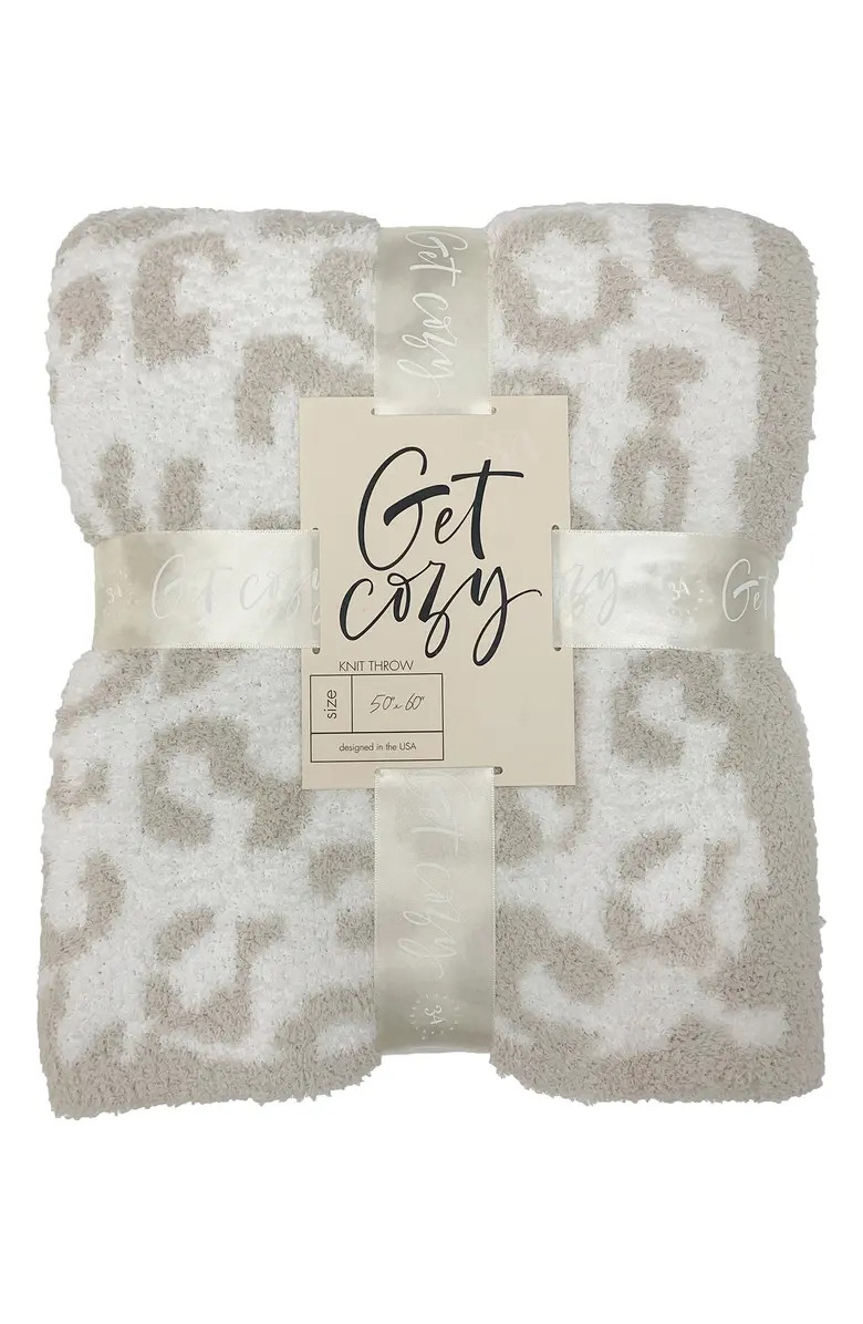 Leopard Print Throw Blanket | Nordstrom Rack
