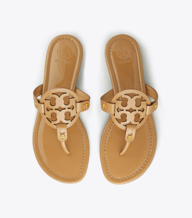 Tory Burch Miller Sandal, Patent Leather | Tory Burch US