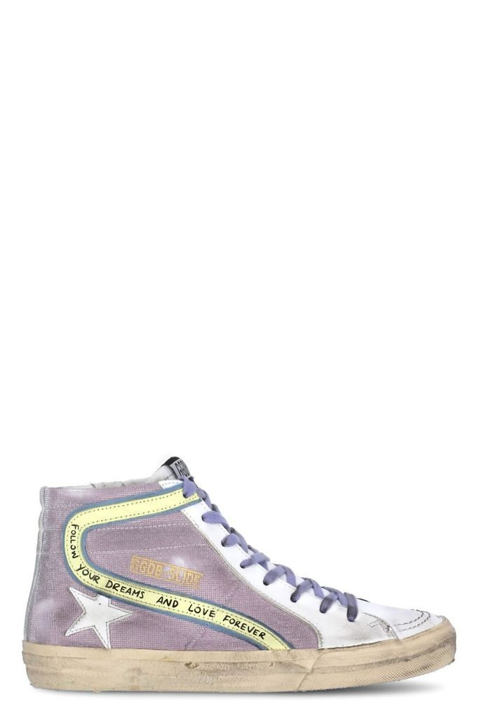 Golden Goose Deluxe Brand Slide Lace-Up Sneakers | Cettire Global