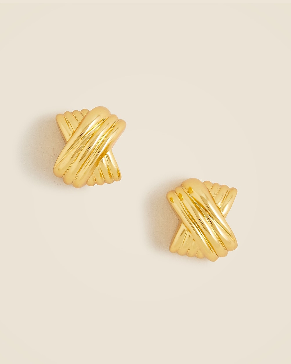 Crisscross stud earrings | J. Crew US