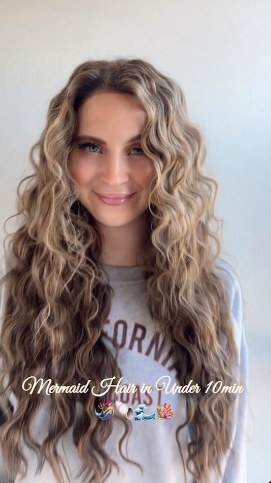 MERMAID HAIR IN UNDER 10min 