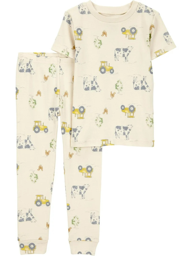 Carter's Child of Mine Baby and Toddler Pajama Set, 2-Piece, Sizes 12M-5T | Walmart (US)