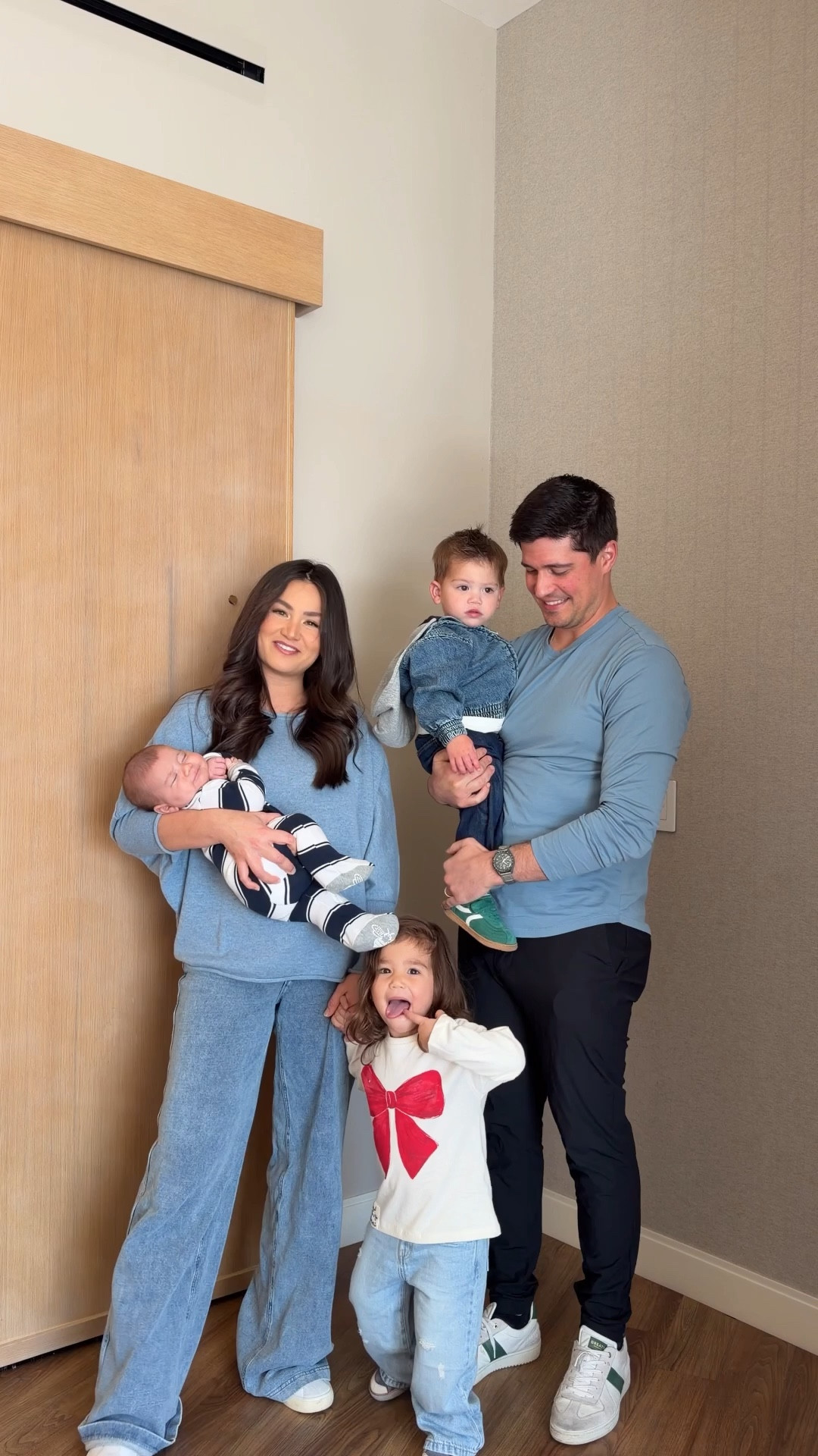 Our first outfit check as a family of 5! 

#LTKKids #LTKmomlife #LTKgrwm