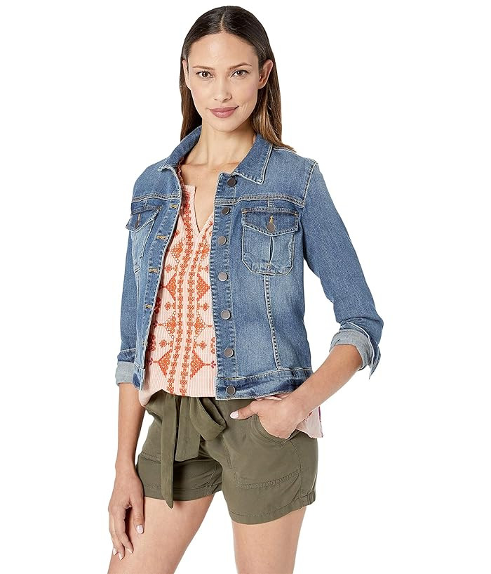 KUT from the Kloth Amelia Jacket (Universal Wash) Women's Clothing | Zappos