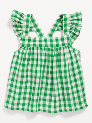 Sleeveless Ruffle-Trim Top for Toddler Girls | Old Navy (US)