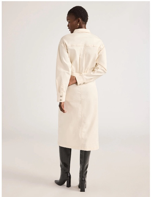 I just might need this dress for FALL🍂‼️ Love the creamy white in denim. Also available in black! XS -XXL. Shirt dress. Denim dress . Plus sizes available . Walmart finds. Fall trends. Fall Fashion. #LTKOVer40

#LTKStyleTip #LTKFindsUnder50 #LTKPlusSize