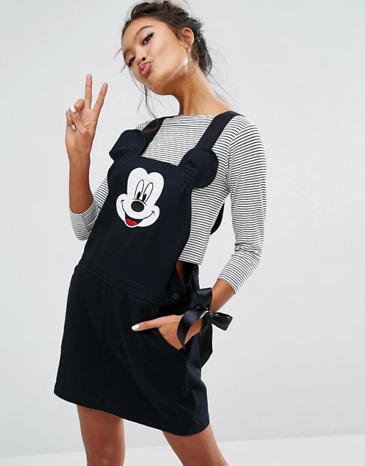 Lazy Oaf X Disney Mickey Mouse Pinafore | ASOS US
