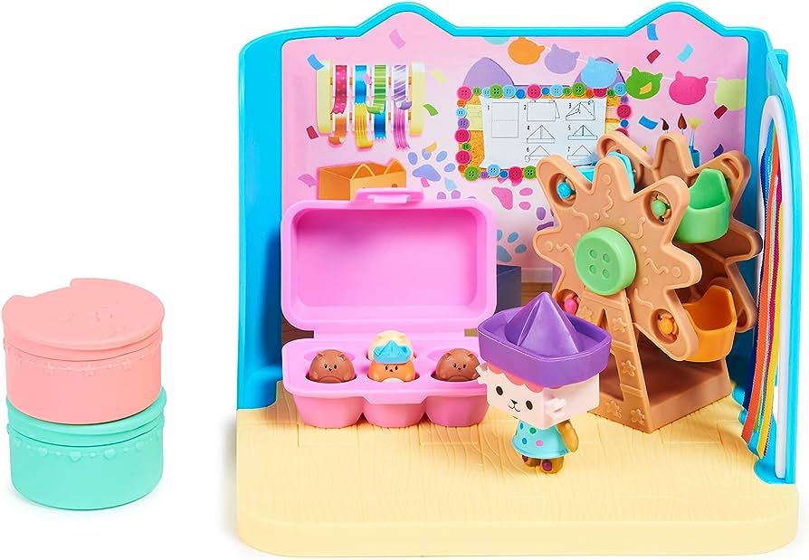 Gabby's Dollhouse, Baby Box Cat Craft-A-Riffic Room with Exclusive Figure, Accessories, Furniture... | Amazon (US)