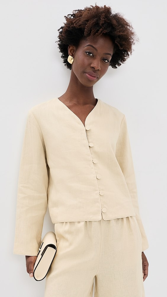 Lucia Linen Blouse | Shopbop