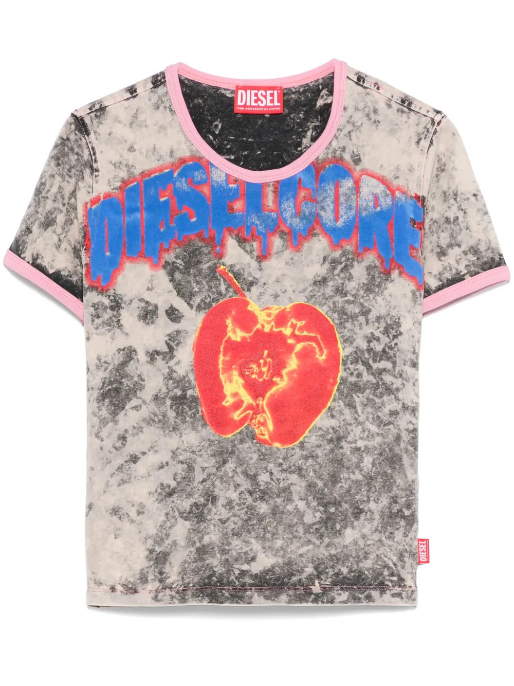 Diesel T-Uncutie-Short-Q1 T-shirt | Black | FARFETCH | Farfetch Global