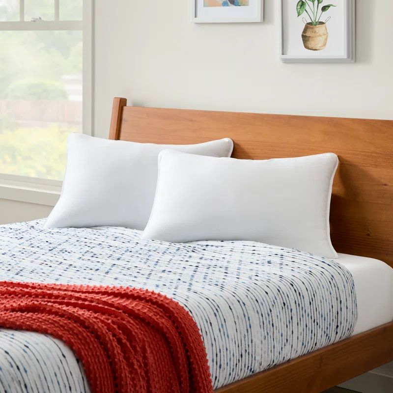 Wayfair Sleep™ Medium Support Pillow (Set of 2) | Wayfair North America