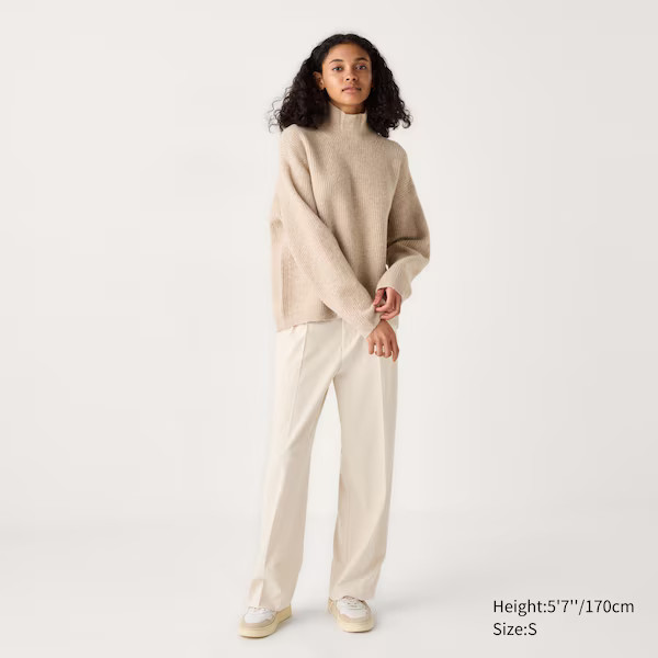 Wide-Fit Pleated Pants | UNIQLO (US)