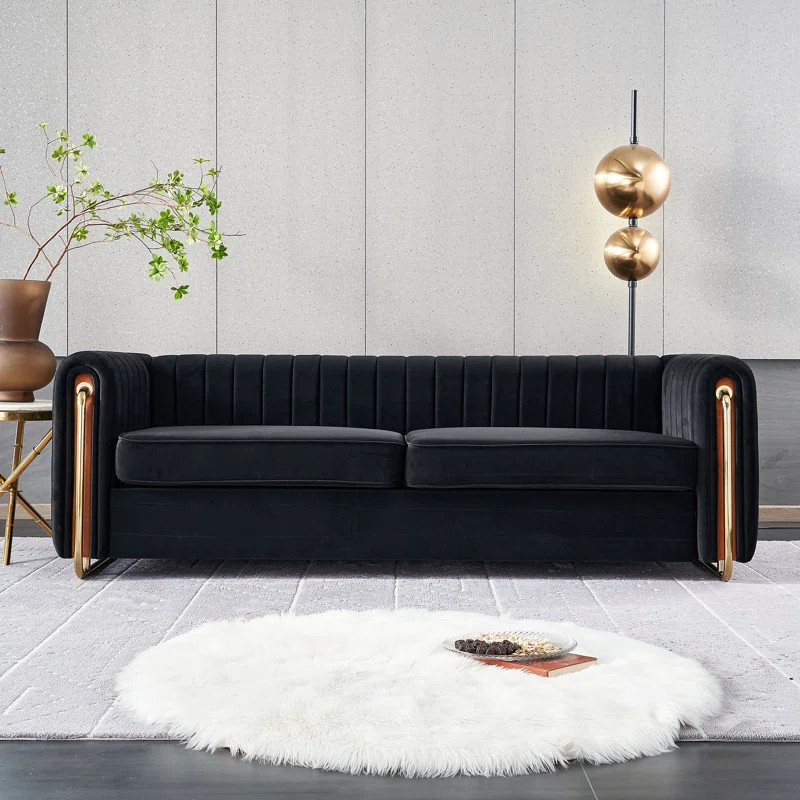84.25'' Upholstered Sofa | Wayfair North America