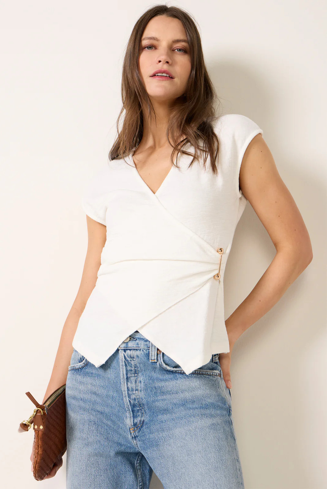 Ivy Faux Wrap Top | Evereve