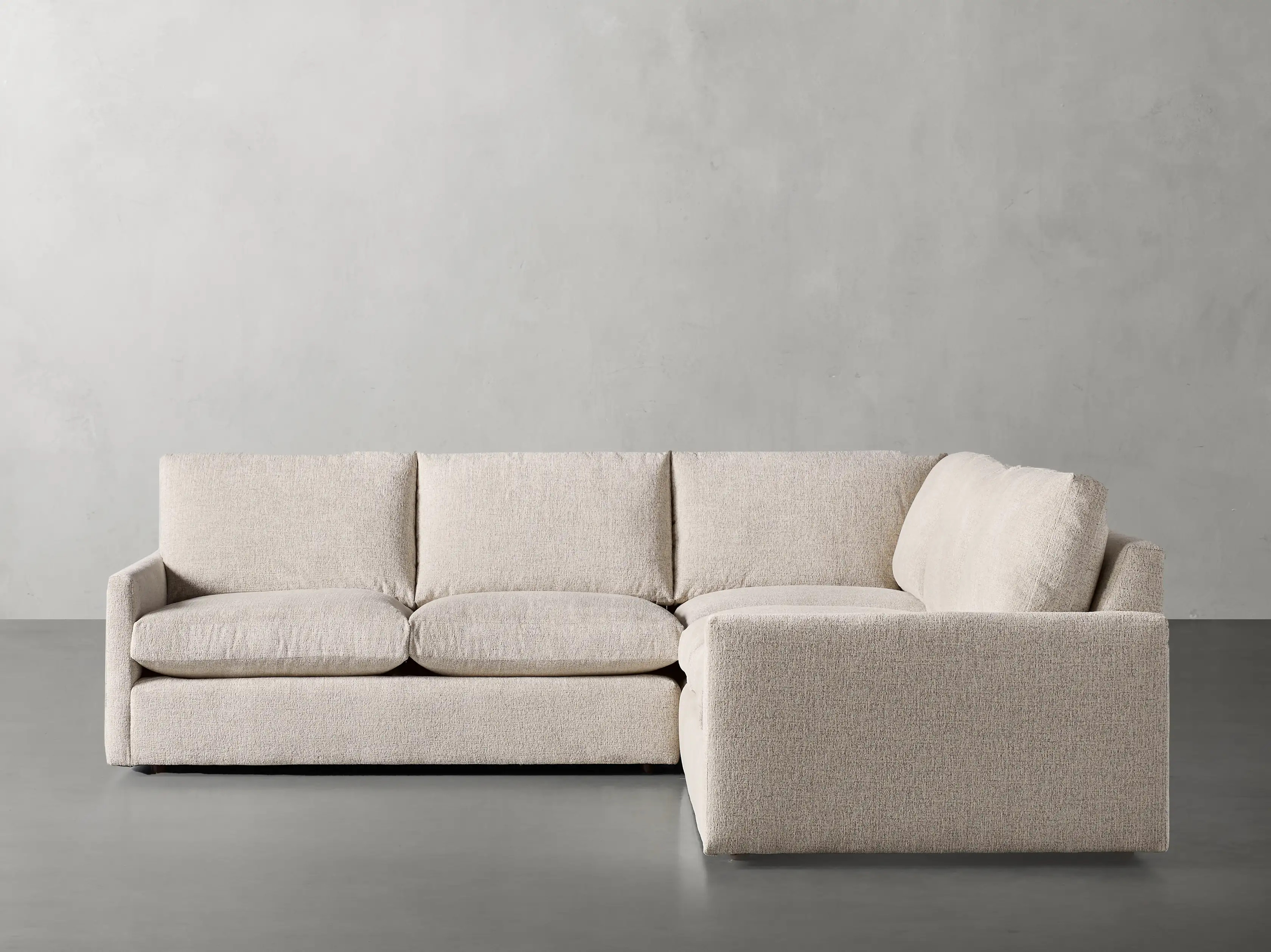 Kipton Three-Piece Corner Sectional | Arhaus