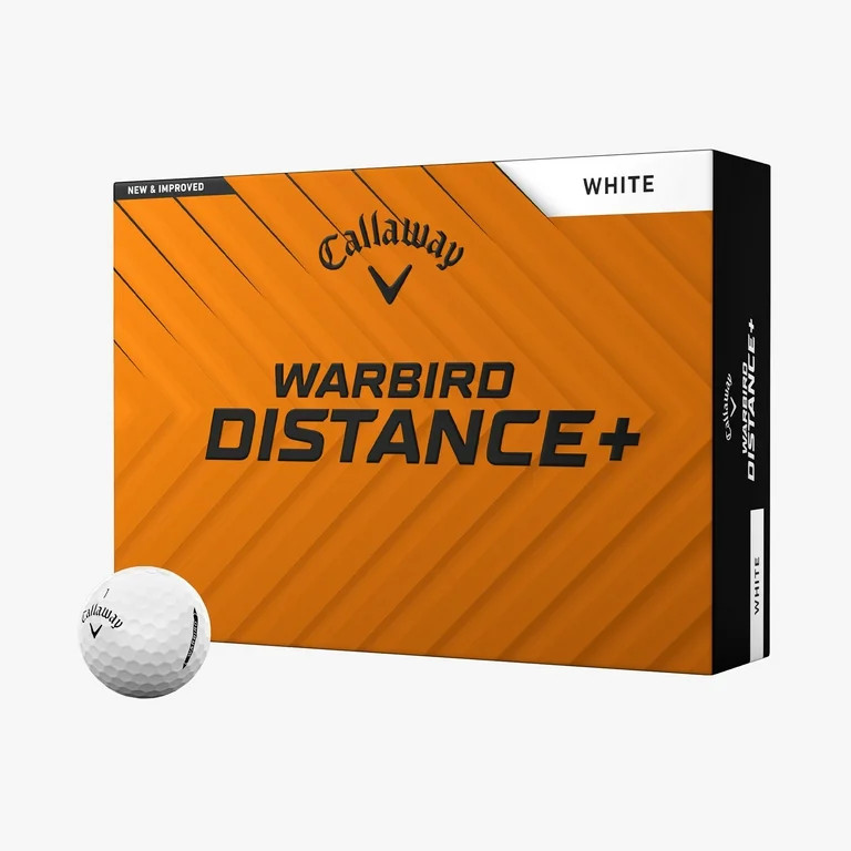 Callaway Warbird Distance+ Golf Balls 2025 12pack, White | Walmart (US)