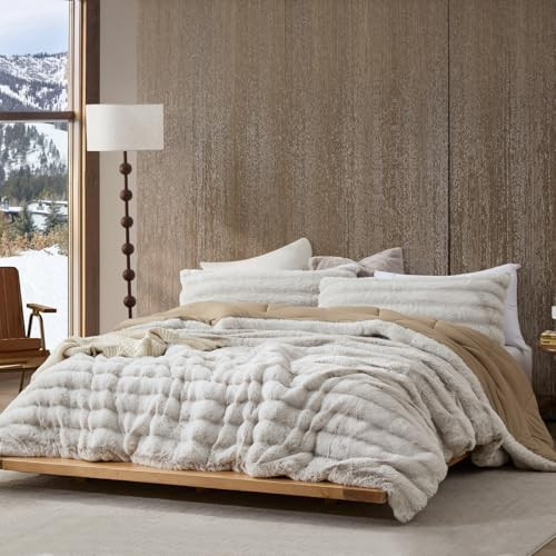 Coma Inducer Jelly Rolls Chunky Bunny Oversized King Comforter - Frosted Latte | Amazon (US)