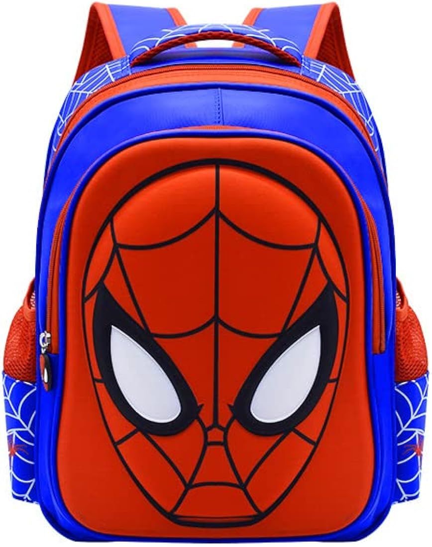 ONCALI Toddler School Backpack Comic Hero Schoolbag Waterproof Lightweight Backpack for Elementary S | Amazon (US)