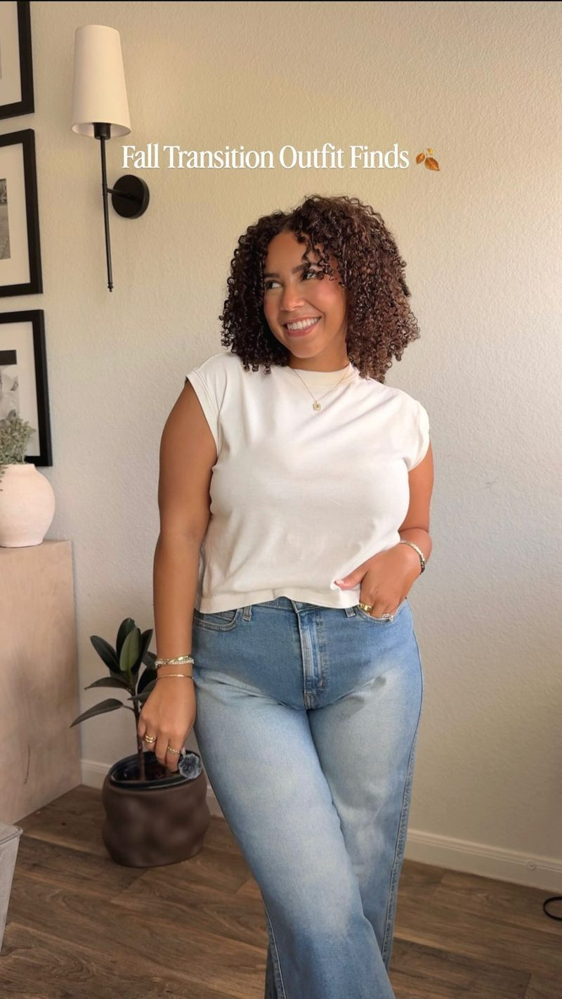 Fall transition outfit finds. These might be some of my favorite fall finds yet 🤎🍂 Loving the loose, comfortable fits from @signaturejeans and how easy these pieces are to mix into my fall wardrobe.

Now tell me, which look is your favorite?! Shop Levi Strauss Signature Red at Walmart. 

 #LTKootd #LTKSeasonal #LTKMidsize