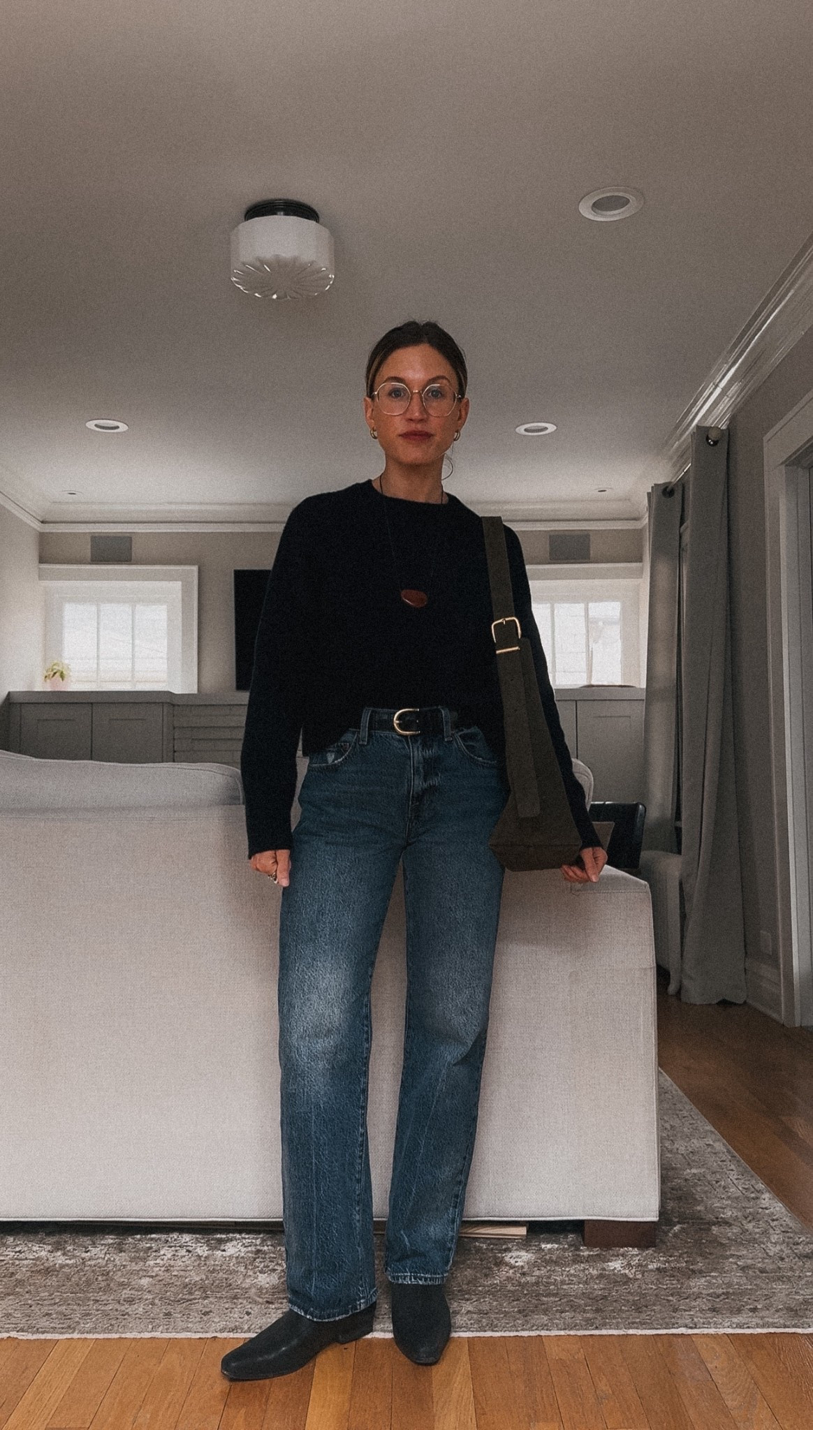 Look of the Day // 2.24

Madewell tee, XS, TTS for a slim fit. Everlane sweater, XS, TTS. Pistola denim, 25, TTS for a relaxed fit. Bared Footwear boots, TTS. Madewell bag, similar linked. Warby Parker glasses. Heaven Mayhem Necklace. Croissant Hoops from Sela Designs, ASHLEYROHR10 for 10% off. J.Crew belt  

#LTKPetite #LTKootd #LTKOver40