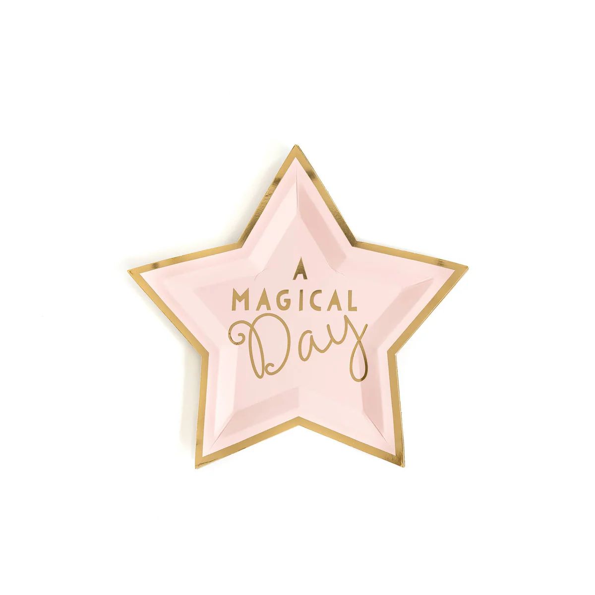 A Magical Day Star Plates | Ellie and Piper