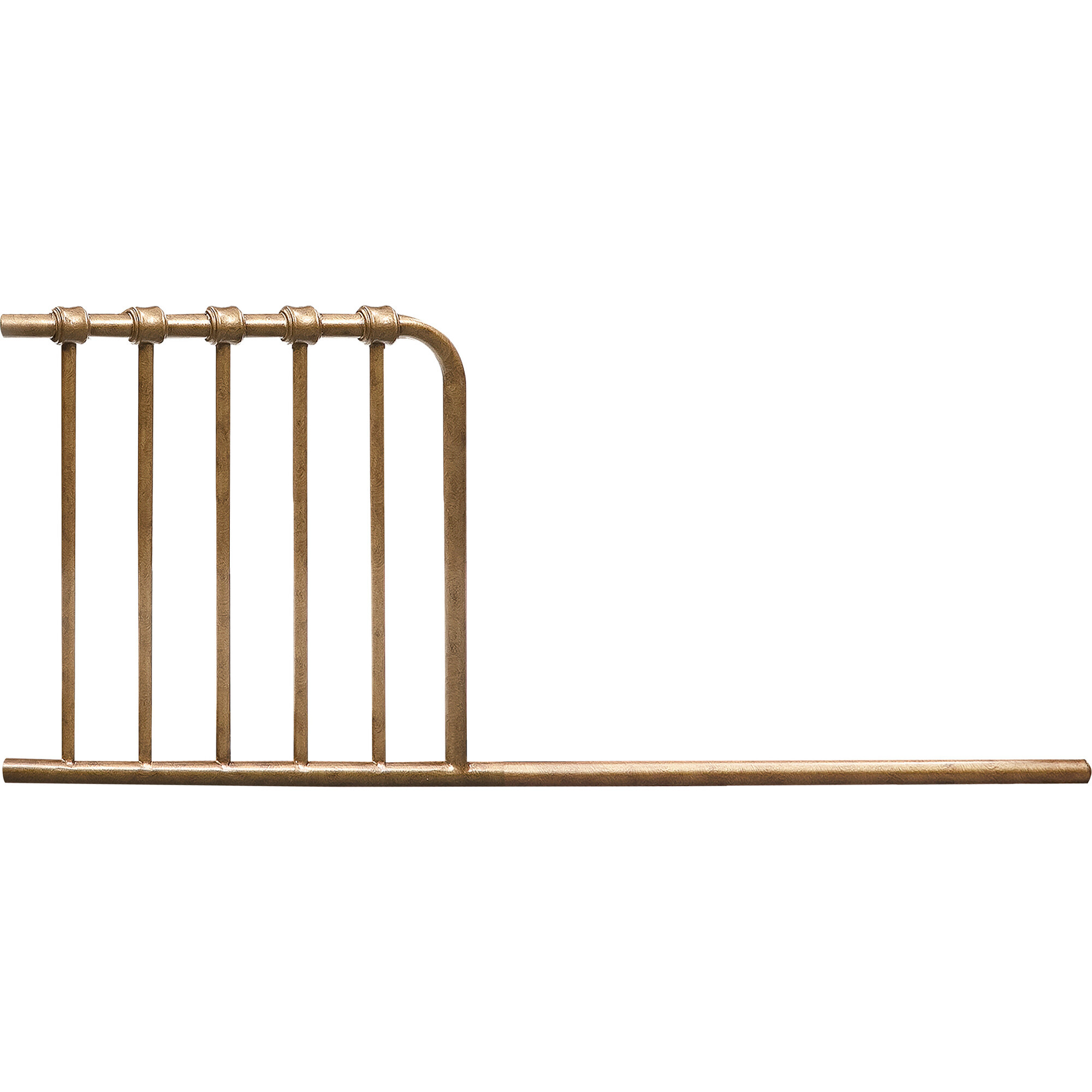 Mini Toddler Bed Conversion Kit, Vintage Gold | Maisonette