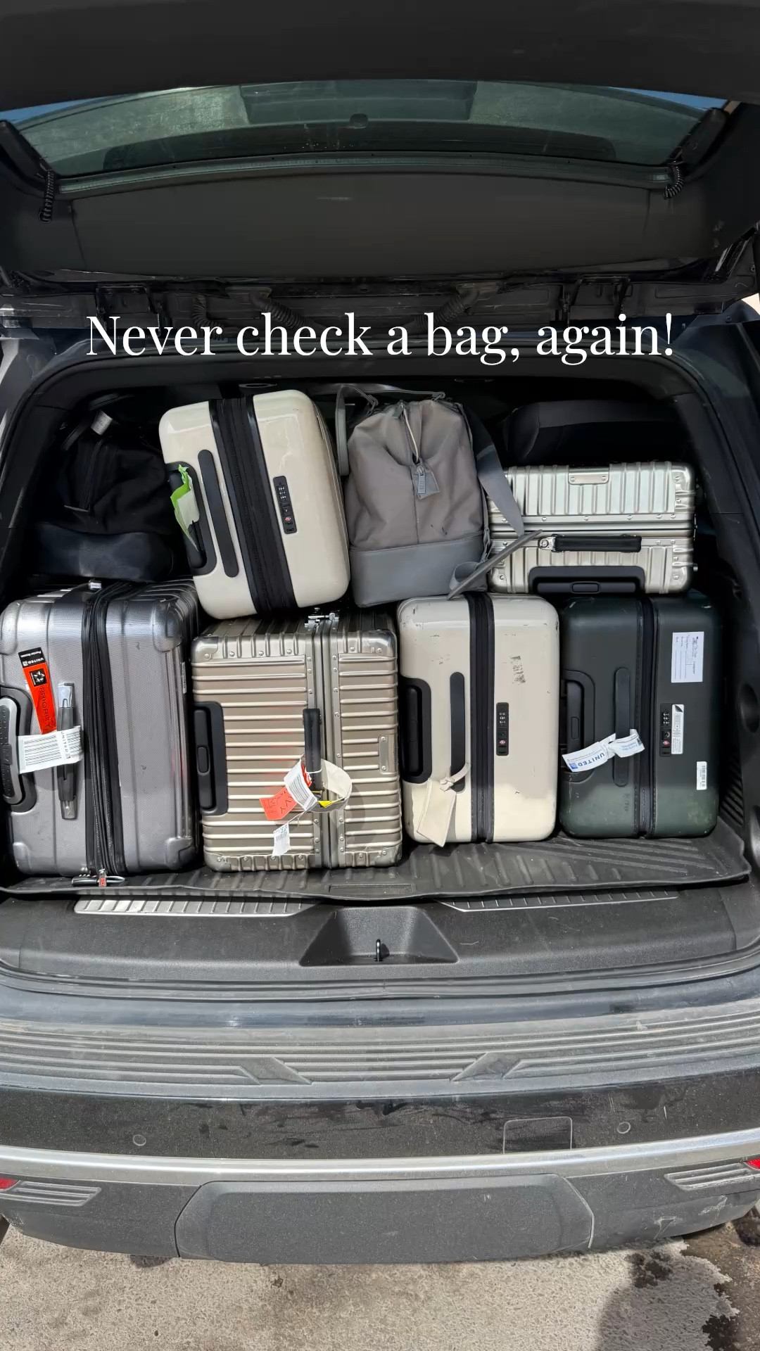 Went on a ski trip with my girls and I’m the only one that didn’t check a bag!


#LTKdayinmylife #LTKvlog #LTKTravel