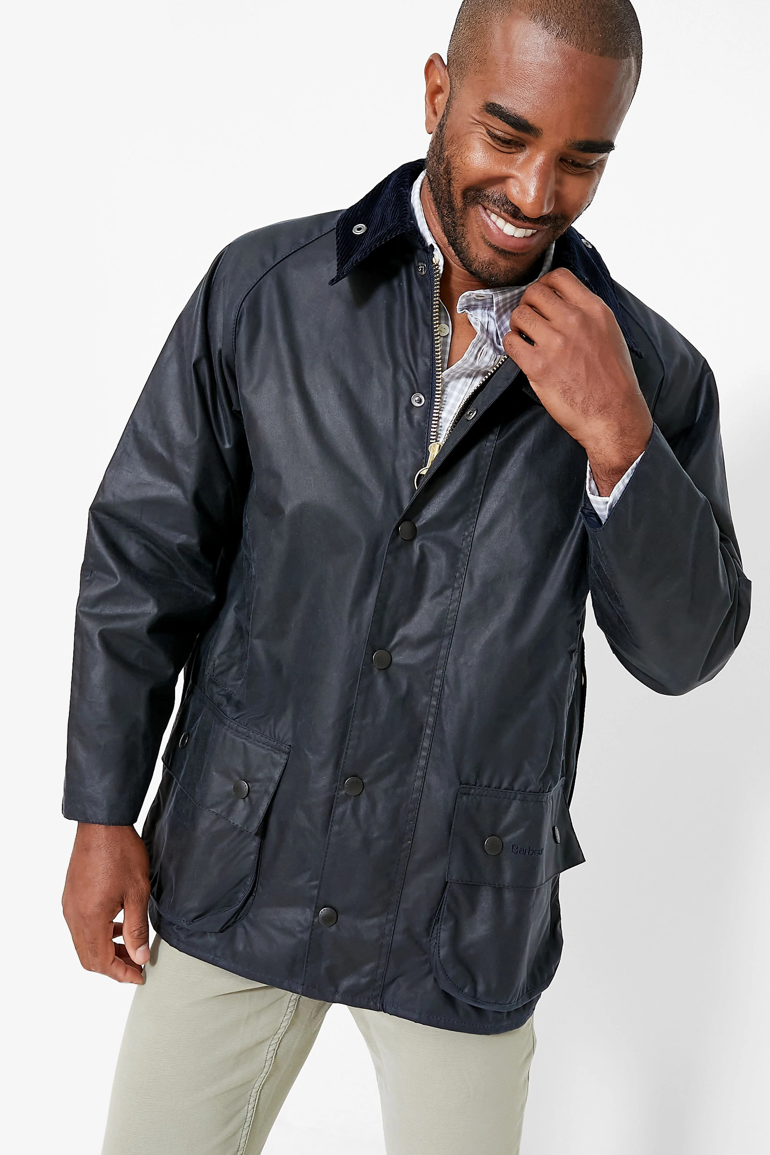 Navy Beaufort Wax Jacket | Tuckernuck (US)