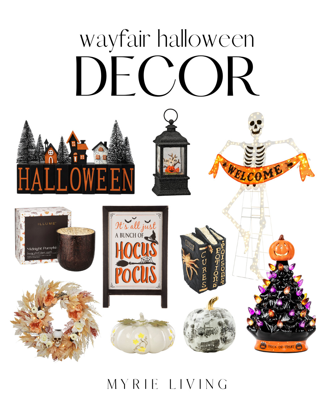 Adding a few spooky but cute touches from Wayfair to get the house Halloween-ready! Love how these pieces make everything feel festive without going overboard!

// Wayfair, Wayfair Decor, Halloween Decor, Halloween, Halloween Decorations, Halloween Outdoor Decor, Halloween Decor Inside, Haunted House, Lantern, Pumpkin, Pumpkin Decor, Pumpkins Artificial, Glass Pumpkin, Skeleton, Pumpkin Candle, Fall Books, Decorative Books, Decor Books, Easel, Halloween Wreath, Christmas Tree 

 #LTKHalloween #LTKHome #LTKStyleTip