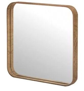 Espelho Yumi Mel Quadrado Medio 45Cm - 61225 | CompraCerta (BR)