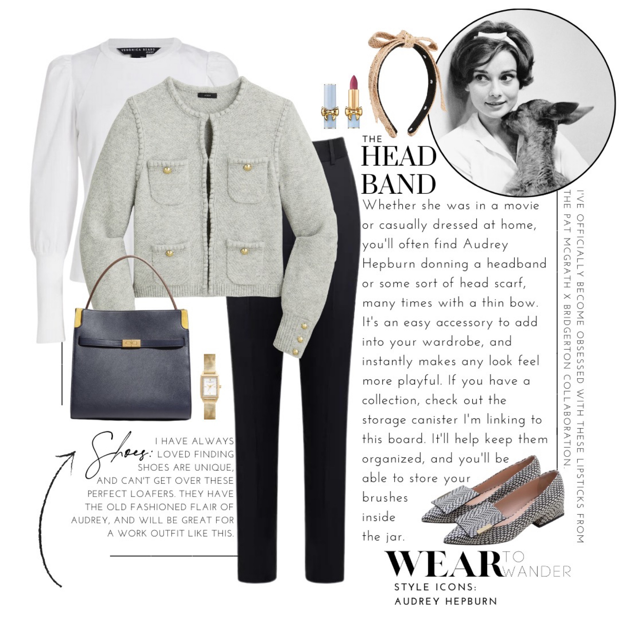 We grew up watching a lot of black and white films at my house, and many of the scenes from those movies still play over in my mind. Outside of books, these films were a portal to other countries and cultures and the idyllic view of each created a narrative in my mind of a world I wanted to explore. There were two women in particular that I loved to watch on screen and they both had the surrname of Hepburn. Tonight’s iconic style focus is on Audrey Hepburn, but a full break down of Katharine Hepburn’s outfits will certainly be coming! 

Both on screen and off, Audrey Hepburn’s style is not only still noteworthy but applicable to our modern times. She was at the beginning of a major shift in fashion, and the choices she made created classic styles that we all wear today. If you look closely, you’ll notice that a few of the pieces from this collection can also be found on other style icons I have covered. It’s a testament that shows classic pieces truly never go out of style. There will be small tweaks and trends, but the essentials of a classic won’t change. Who is your style icon you’d like to see covered next? 



#LTKHoliday #LTKGiftGuide #LTKSeasonal