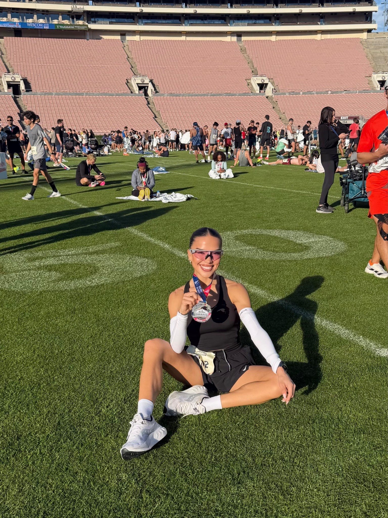 Rose bowl halfie 💕 I wasn’t able to link my top but it’s from Bandit

#LTKActive #LTKBeauty #LTKfitnessgoals